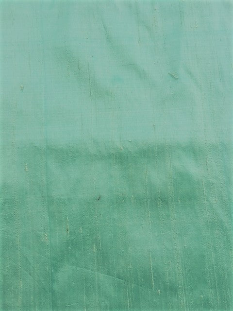 Mint Green Rawsilk (Sold as a 3 yard piece)
