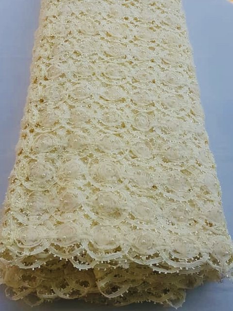 Pale Yellow Tulle (Sold as a 5 yard piece)